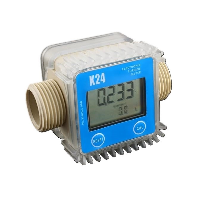 Contor digital Turbină profesională Contor digital de combustibil K24 pentru produse chimice și apă